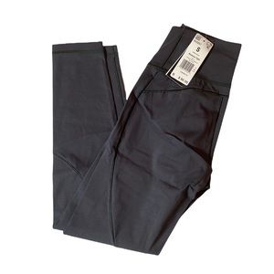 Adidas Aeroready workout tights in solid gray size small